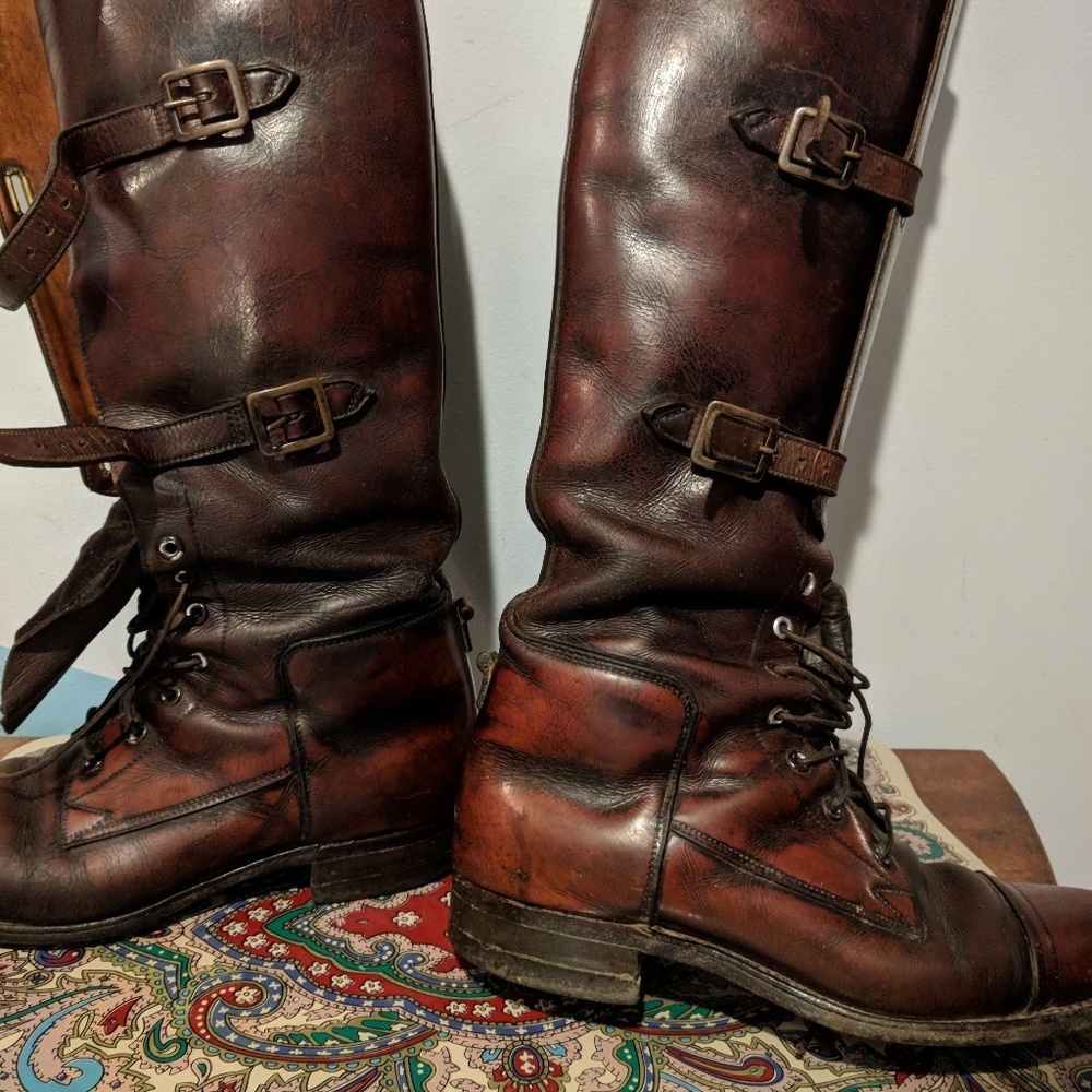 Vintage riding boots